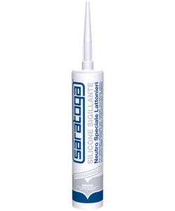 SILICONE NEUTRO "LATTONIERI" COLORE GRIGIO - SARATOGA.